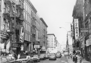 Orchard Street in the 1980's
